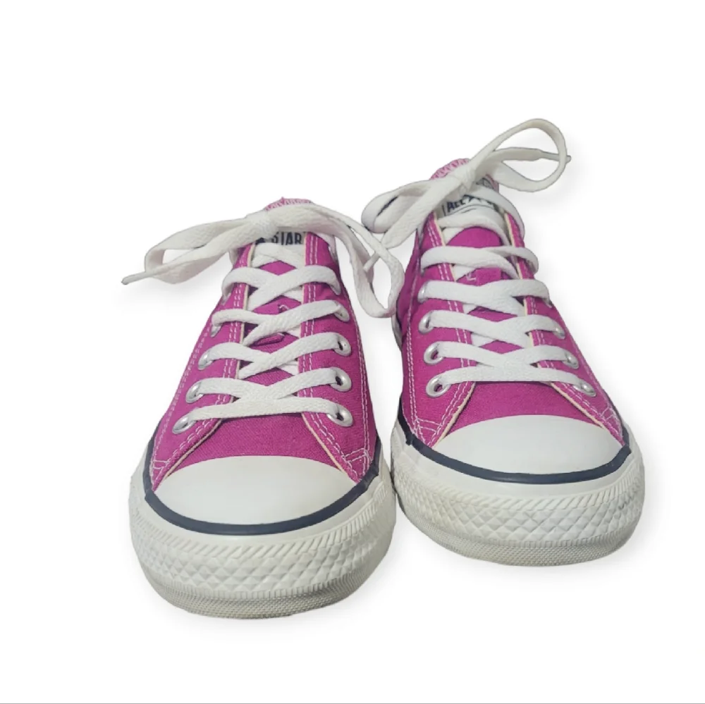 Converse Low Top Canvas Sneakers - Purple - Picture 2 of 8
